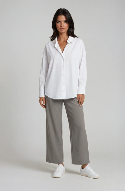 DayStretch High Waisted Straight Leg Work Pants