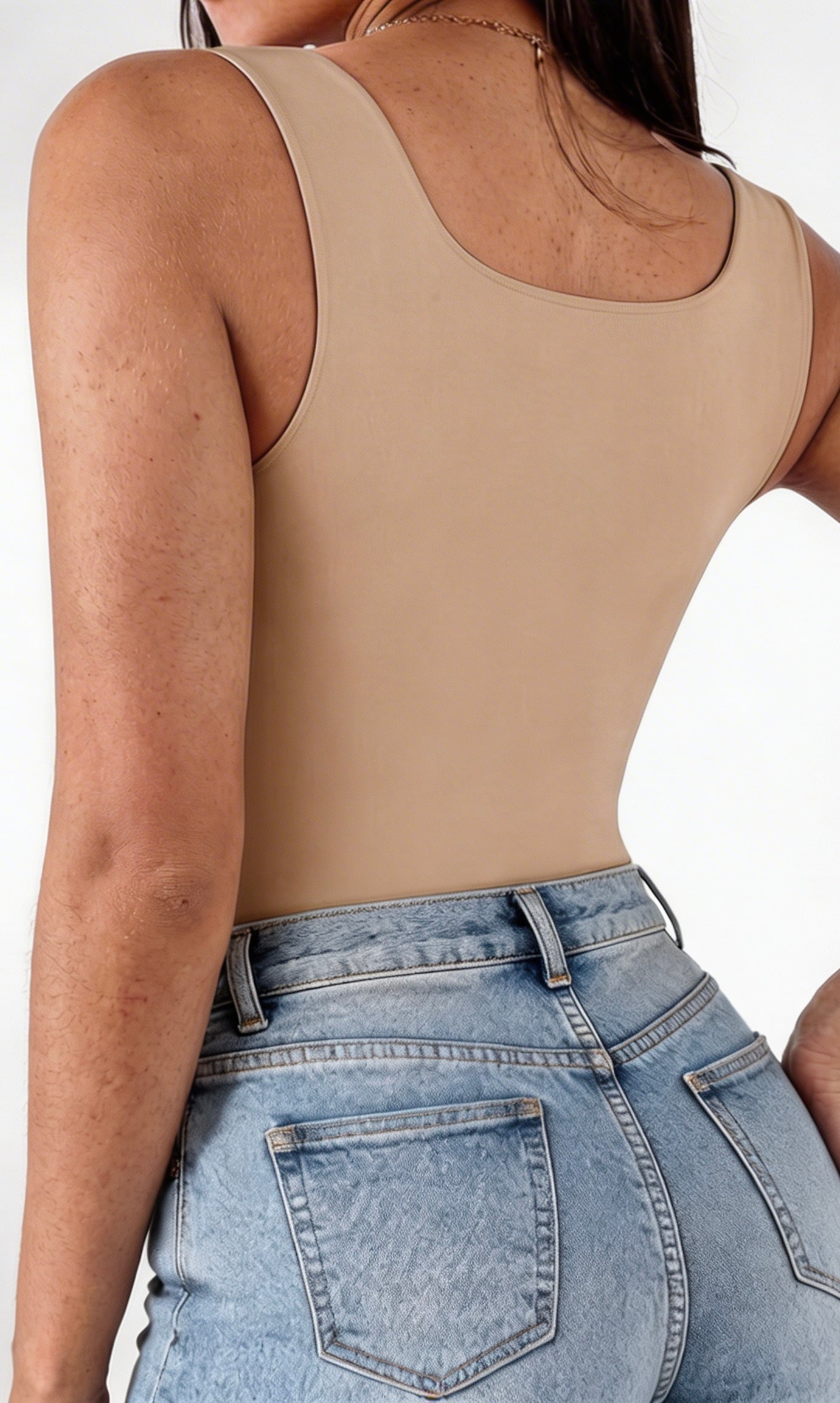 SmoothFit Square Neck Seamless Tank Top