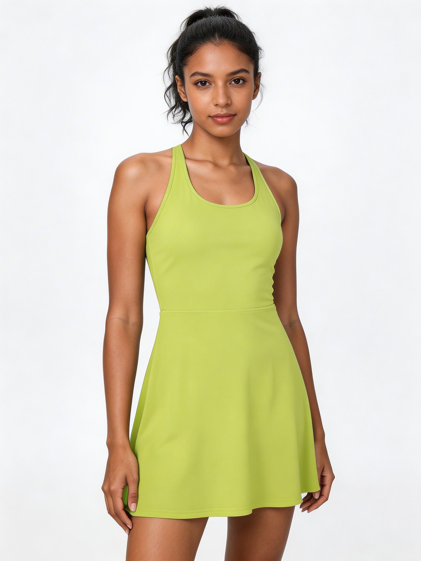 FlowFit Halter Crossback Athletic Dress