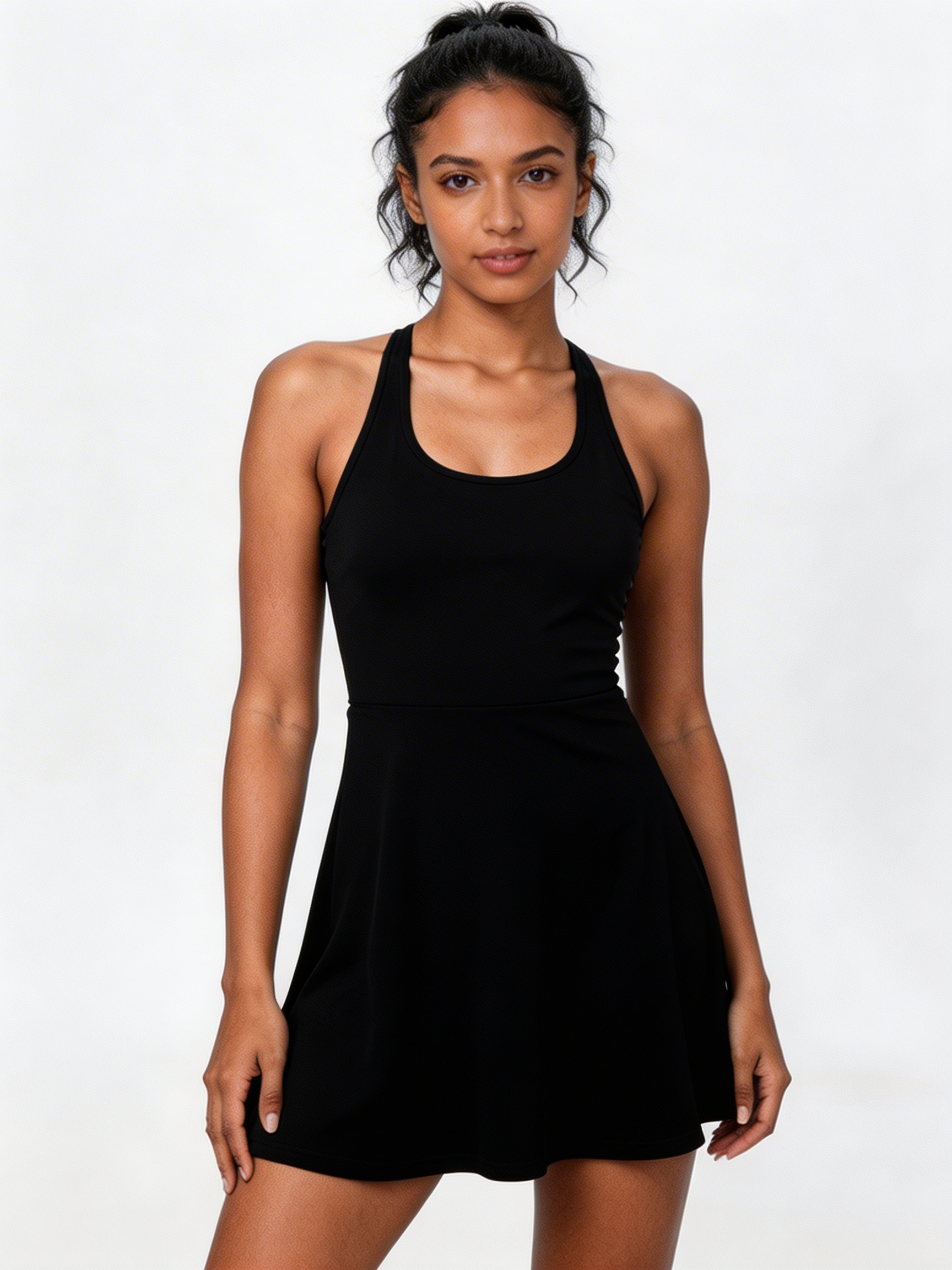 FlowFit Halter Crossback Athletic Dress