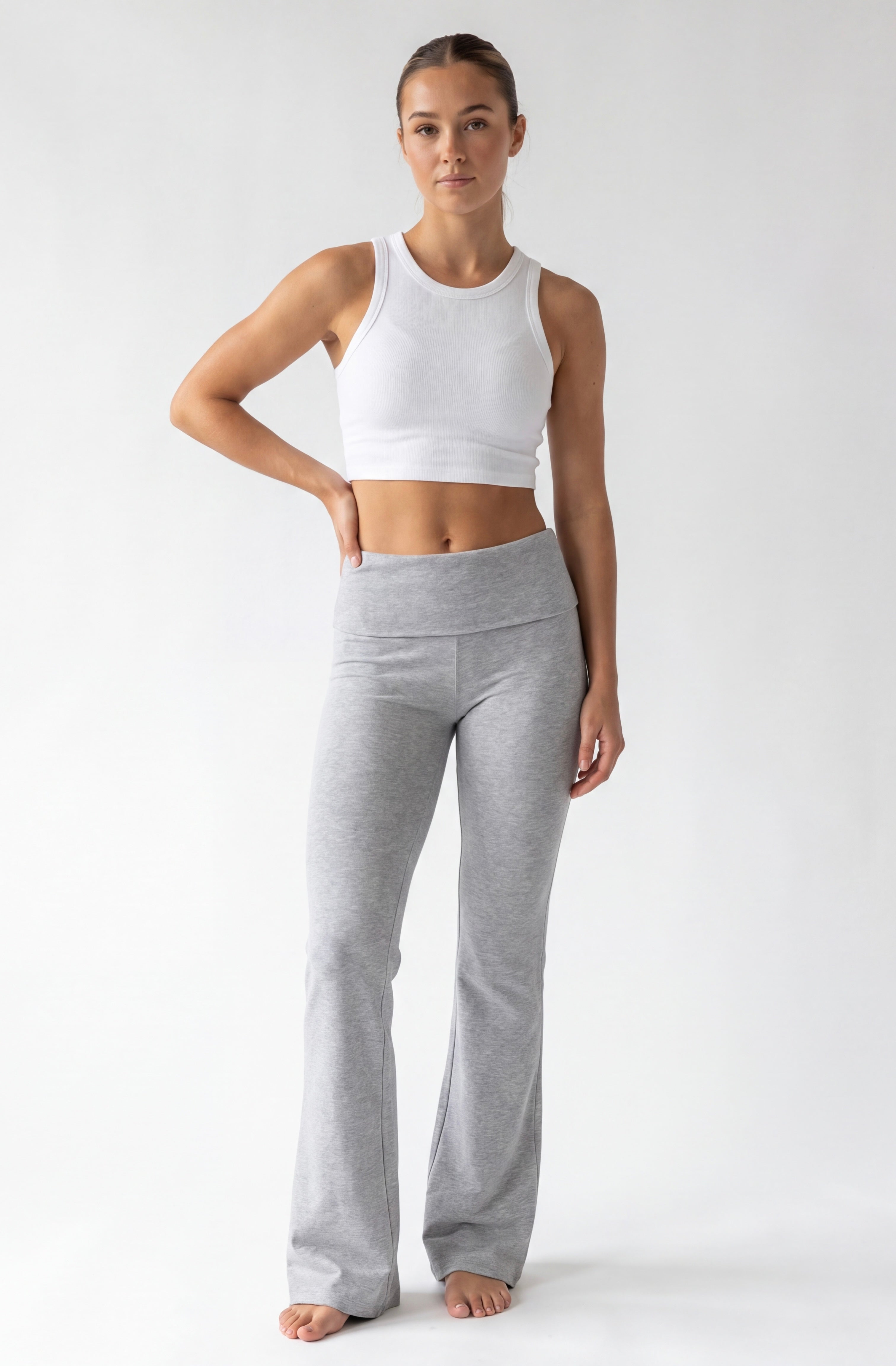 Flared leggings