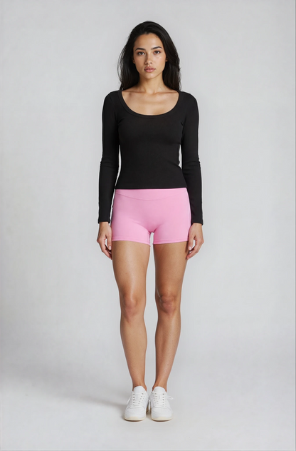 FlexFit High Waist Yoga Shorts