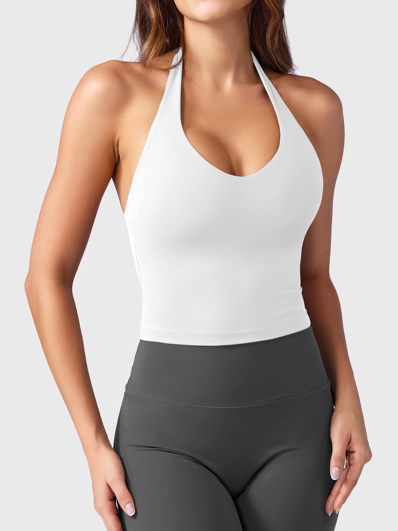Hazel Seamless Halter Tank Top